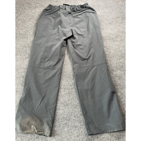 Cabelas outdoor hiking, fishing pants, zippers, pockets, stretch elastic comfort - Picture 4 of 7